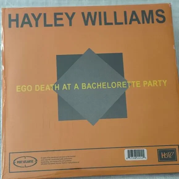 Hayley Williams NWT | Ego Death At A Bachelorette Party green vinyl Team Zissou - Picture 2 of 4